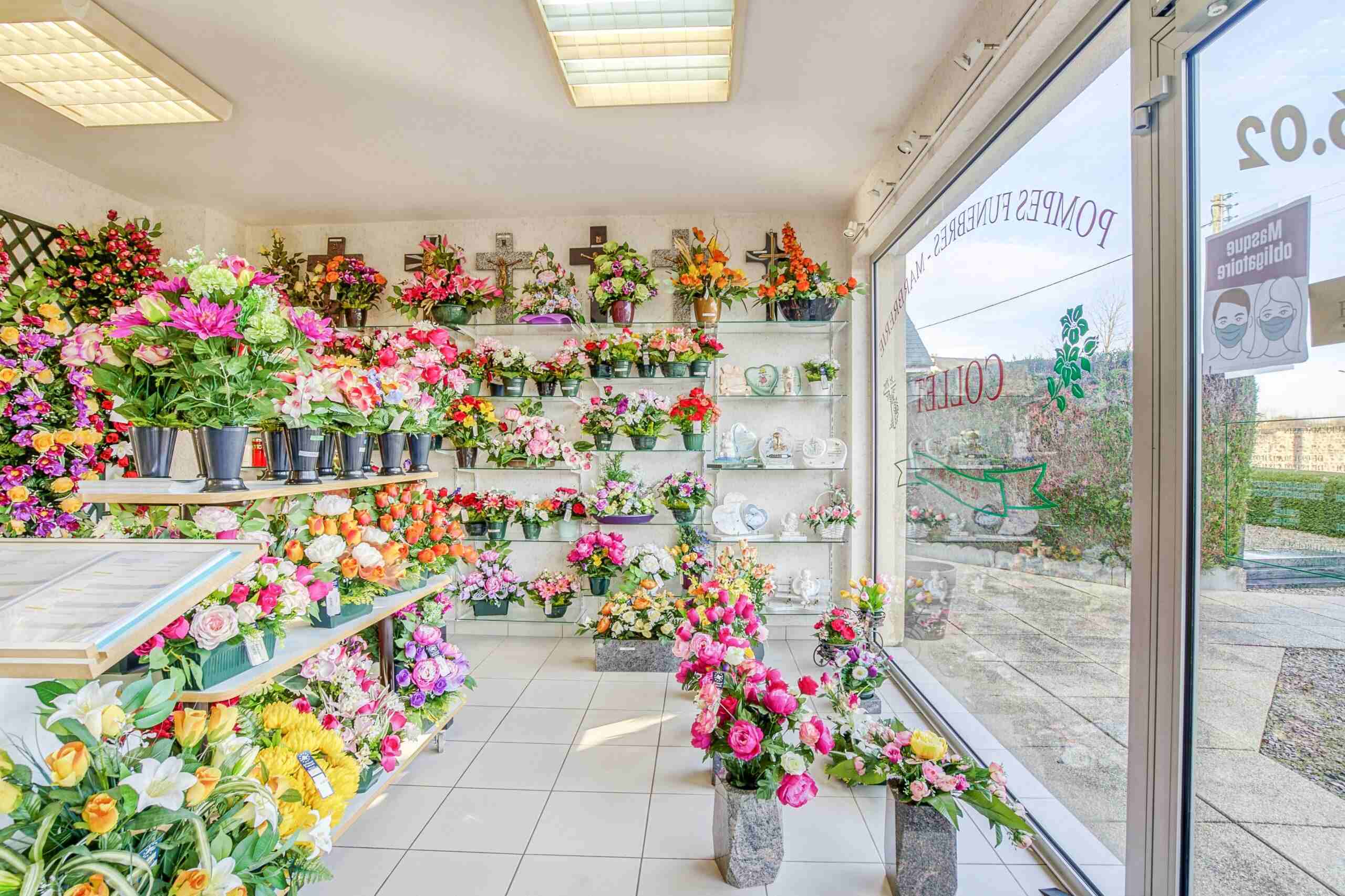 boutique des fleures funeraires
